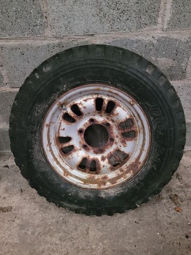 Pajero steel wheel