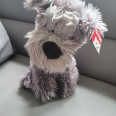 GUND Bentley Wire Hair Terrier Dog 11.5 Inch Plush, Gray Brand New Soft Toy Teddy Bear Plush