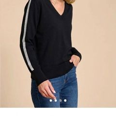 100% Wool Paul Costelloe Living Studio V-neck Jumper