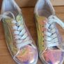 Size 3 iridescent shoes Image 4