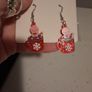 gingerbread man earrings Image 2