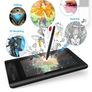 TaXP-PEN Artist 12 Graphic Tablet with 11.6 Inch Screen with Passive Stylus 8192 Levels with 6 Shortcuts and 1 Touch Bar Compatible with Windows and Mac Image 5