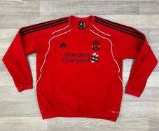 Vintage 2010 Adidas Liverpool Sweatshirt Mens L/XL