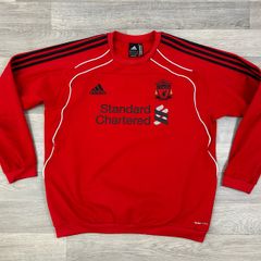 Vintage 2010 Adidas Liverpool Sweatshirt Mens L/XL