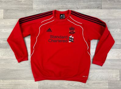 Vintage 2010 Adidas Liverpool Sweatshirt Mens L/XL