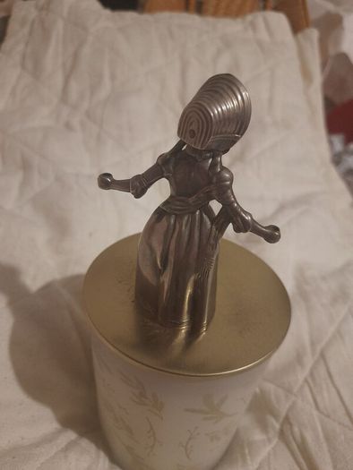 Rare Antique Mystery Clock Girl Pendulum Victorian Era