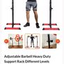 Barbell support rack adjustable Image 3