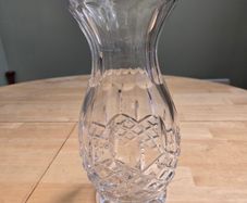 Large Galway Crystal Vase