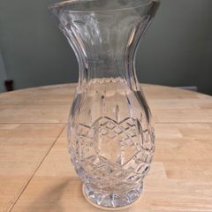 Large Galway Crystal Vase