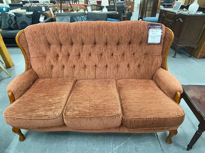 3 Seater Sofa + Matching Chair