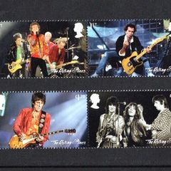 2022 Great Britain Music Giants - The Rolling Stones Commemorative Stamps Mint Never Hinged (MNH)