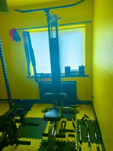 Powertec lat machine