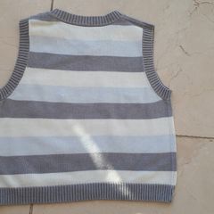 9-12M LIKE NEW Boy Knitted Vest Gilet