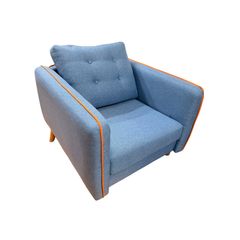 Blue and Orange Armchair