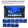 7inch Car Van Stereo car radio tuner Bluetooth 2 Din 2din 7 inch Touch Screen auto Audio Autoradio Support FM/MP5/USB/AUX Rear View Camera Image 4