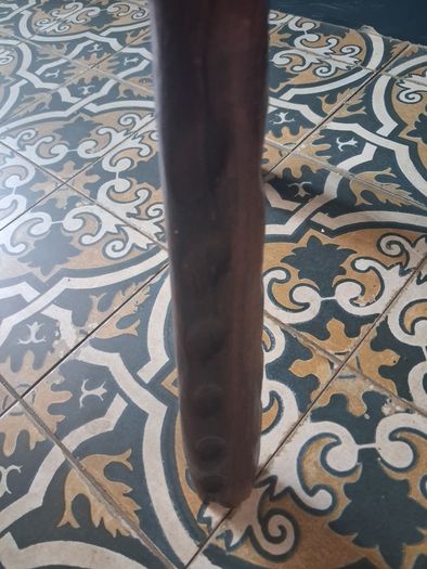 Unique carved vintage spanish table