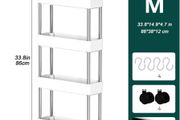 storage kitchen shelf Interspace Gap shelf mobile kitchen toilet gap rack Bathroom storage rack Fridge side seam finishing rack