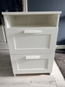 Bedside table Ikea Brimnes