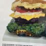 A Framed Print of Claes Oldenburg's iconic Pop Art sculpture "Two Cheeseburgers, with Everything (Dual Hamburgers) Image 2
