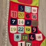 Large Christmas Advent Sock Image 2