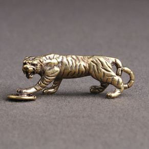 Metal Tiger Figure