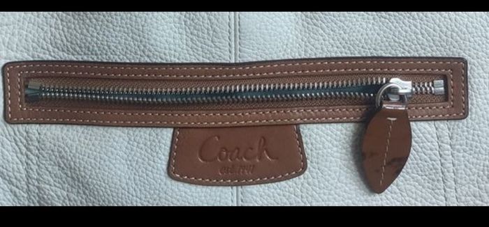 Genuine Coach Penelope Pebbled Leather Crossbody (Style F14679)