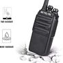 RT24 Walkie Talkies for Adults, Rechargeable 2 Way Radio Long Range PMR446 License Free 16 Channels CTCSS/DCS, Two Way Radio with Earpiece and USB Charging Base(Black, 2 Pair) Image 5