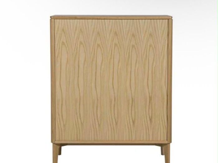 Hadley Oak Five(2+3) Drawer Chest