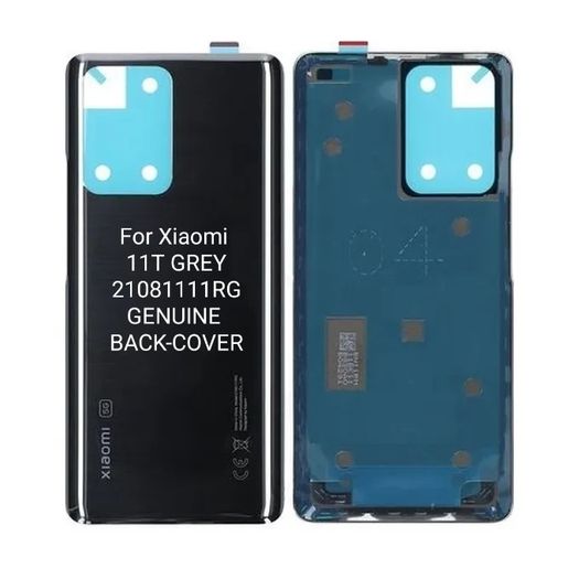 Xiaomi 11T - Battery Cover (Meteorite Gray) - XIAMI11T-04
