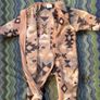 Next baby fleece sleepsuit (up to 1 month) Image 2