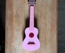 Rockstar Ukulele Junior Pink 50cm