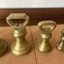 Antique Brass Weights - Bell Weights x 8 Image 3