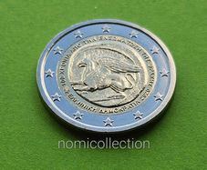 Greece 2020 year Uncirculated 2 Euro coin.