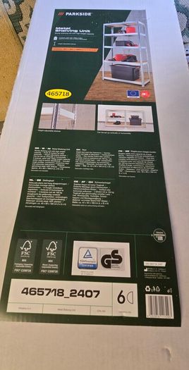 Lidl Metal shelving unit x 2