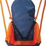 Folding Baby Swing Set | Age 6-36 Months | Outdoor Garden or Home Play Equipment Children | Adjustable Kids Playground | Toddler Toy Chair High Back, Blue/Orange Image 4