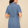 New Stunning Denim Dress Image 4