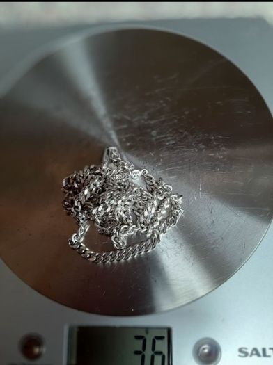 new silver chain heavy