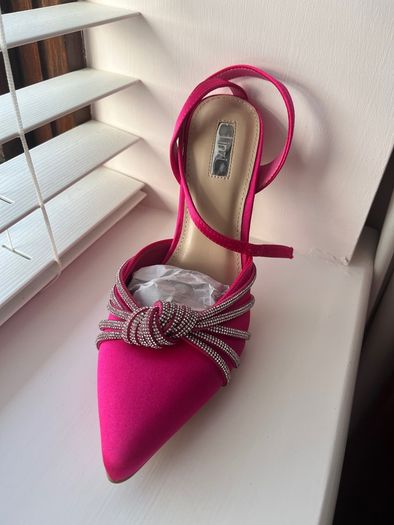 Linzi cerise pink shoes size 39