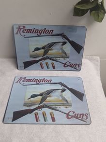Remington gun sign