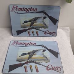 Remington gun sign
