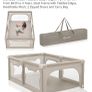 Beige playpen (barely used) Image 2