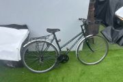 Falcon Explorer Hybrid (green, with front basket)
