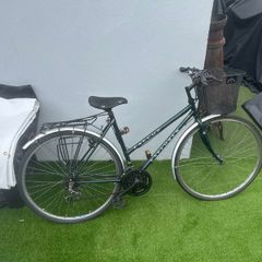 Falcon Explorer Hybrid (green, with front basket)