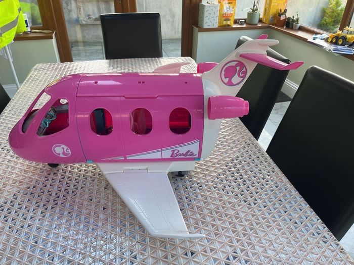 barbie plane