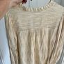 Part Two Cream /Gold Blouse Image 3