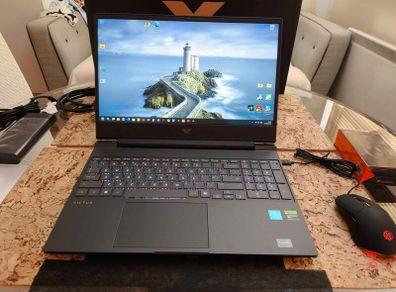 Brand New Gaming Laptop Hp Victus Intel 5 210H 8/12 RTX5060 8GB 80W GDDR7 16GB DDR5 5600mhz 512GB NVMe PCIE 4.0 15.6" 1080p 144hz Ips 300nits Win11 RGB