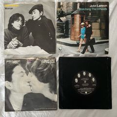 4x John Lennon 7" singles