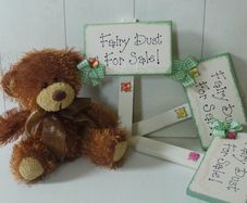 Fairy Dust For Sale Handmade Sign Post