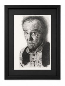 Original Pencil Portrait Drawing 1993