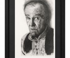 Original Pencil Portrait Drawing 1993
